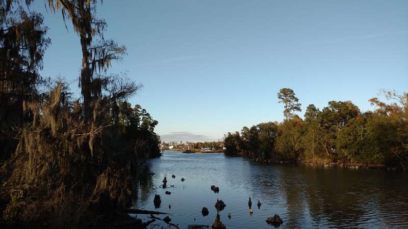 View of Contraband Bayou from Contraband Pointe