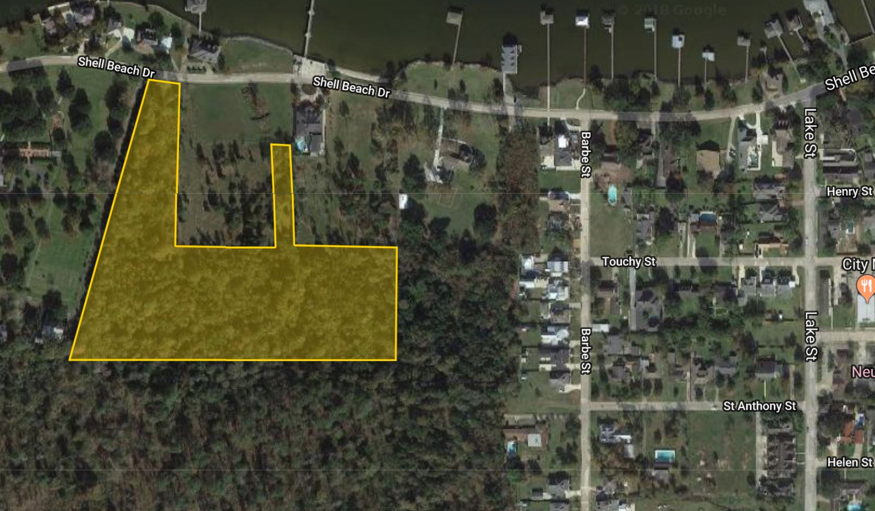 10 Acres available off Shell Beach Drive