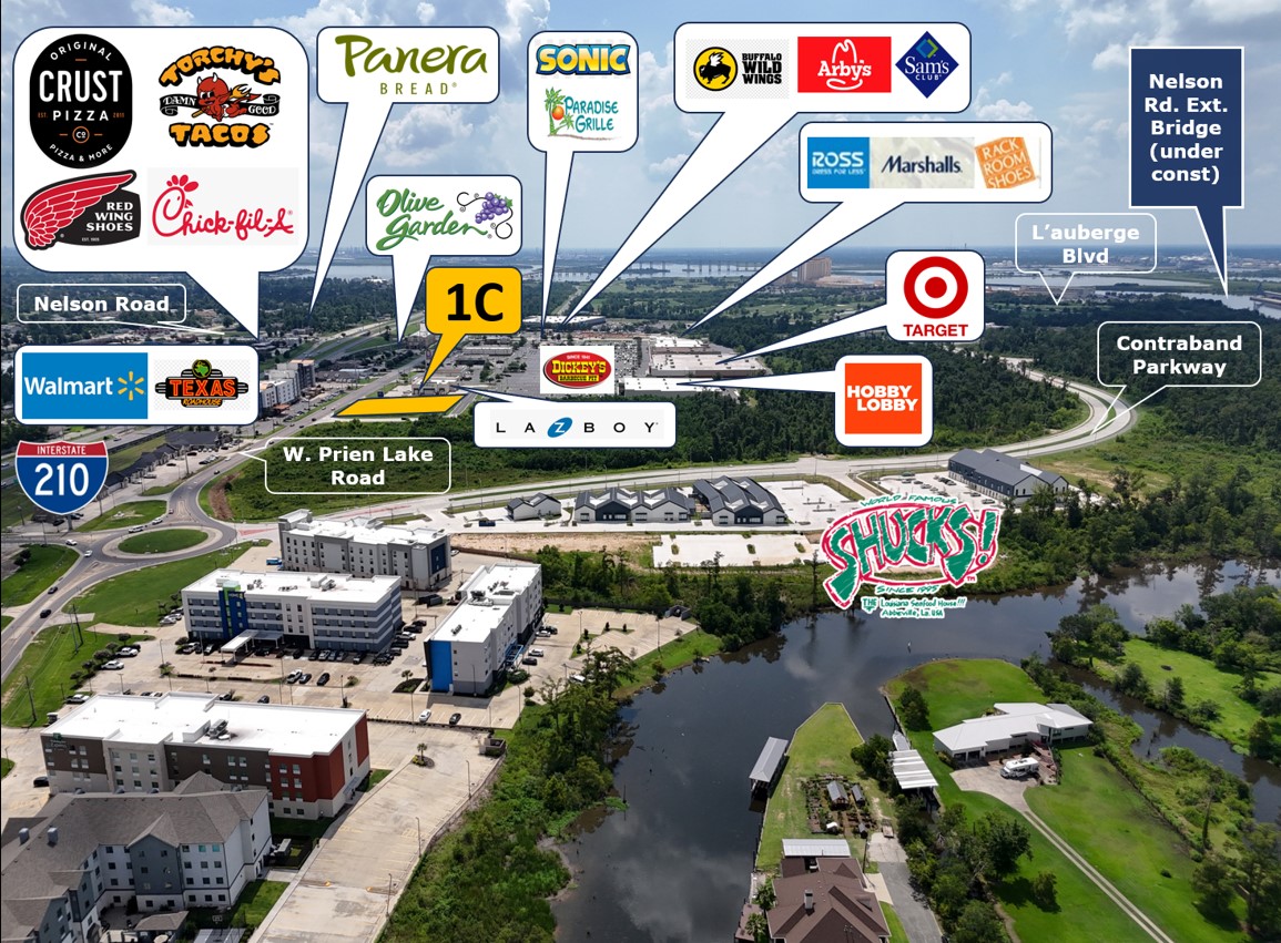 Nearby Retail and Restaurants