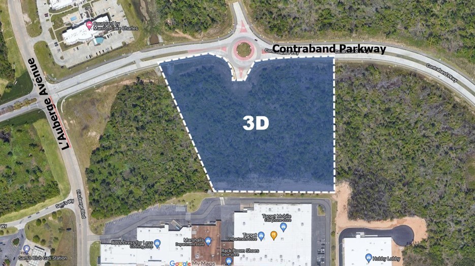 Area 3D on Contraband Pointe Highlighted